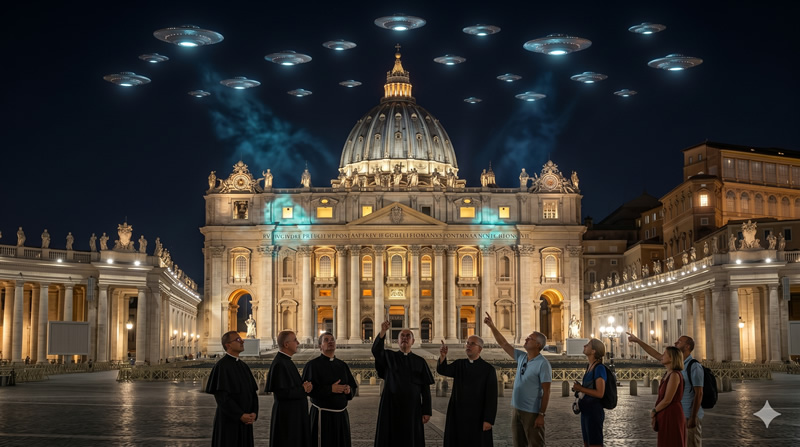Beweise für UFOs: Vatikan weiß, dass Außerirdische hier sind