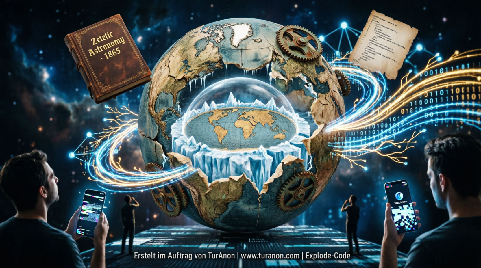 Wie ist die Theorie der flachen Erde entstanden?